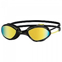 [해외]조그스 Tiger Titanium 수영 고글 6140354413 Black / Yellow / Mirrored Lime