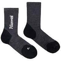 [해외]NNORMAL Merino Half 긴 양말 4140668559 Black