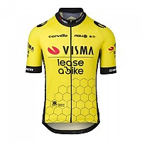 [해외]AGU Replica Visma | Lease a Bike 2024 반팔 저지 1140662010 Black / Yellow