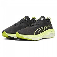 [해외]푸마 Foreverrun Nitro PSychedelic Rush 러닝화 6140377703 Black / Lime Pow / Mineral Gray