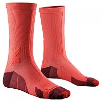 [해외]X-SOCKS 트레일 Run Discover Crew 양말 4140579886 Fluo Red / Namib Red