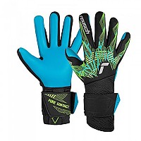 [해외]로이쉬 Pure Contact Aqua 골키퍼 글러브 3140744580 Black / Fluo Lime / Aqua Blue