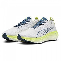 [해외]푸마 Foreverrun Nitro 러닝화 6140377709 White / Ocean Tropic / Lime Pow