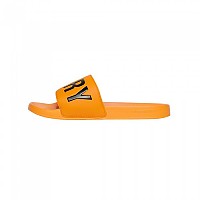 [해외]슈퍼드라이 Core Vegan Pool 슬리퍼 140587969 Bright Marigold / Black