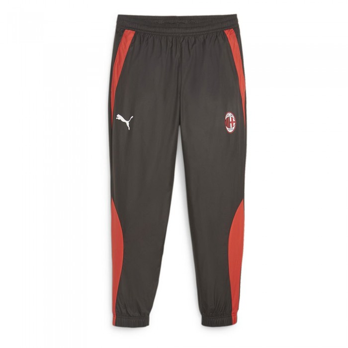 [해외]푸마 AC Milan 23/24 경기 전 바지 3140130521 Black / For All Time Red