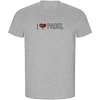 [해외]KRUSKIS I Love Padel ECO 반팔 티셔츠 12140891474 Heather Grey