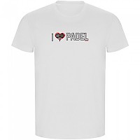 [해외]KRUSKIS I Love Padel ECO 반팔 티셔츠 12140891475 White