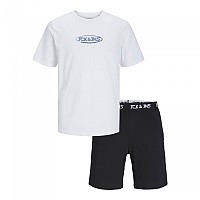 [해외]잭앤존스 Oliver 운동복 12140438719 White / Pack Black Shorts