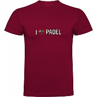 [해외]KRUSKIS I Love Padel 반팔 티셔츠 12140891480 Dark Red