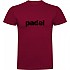 [해외]KRUSKIS Word Padel 반팔 티셔츠 12140892437 Dark Red