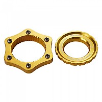 [해외]REVERSE COMPONENTS Centerlock 어댑터 1139950262 Gold