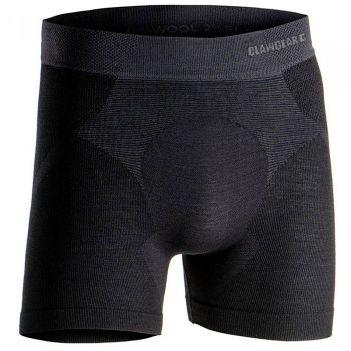 [해외]CLAWGEAR Merino Seamless 복서 브리프 1140895009 Black