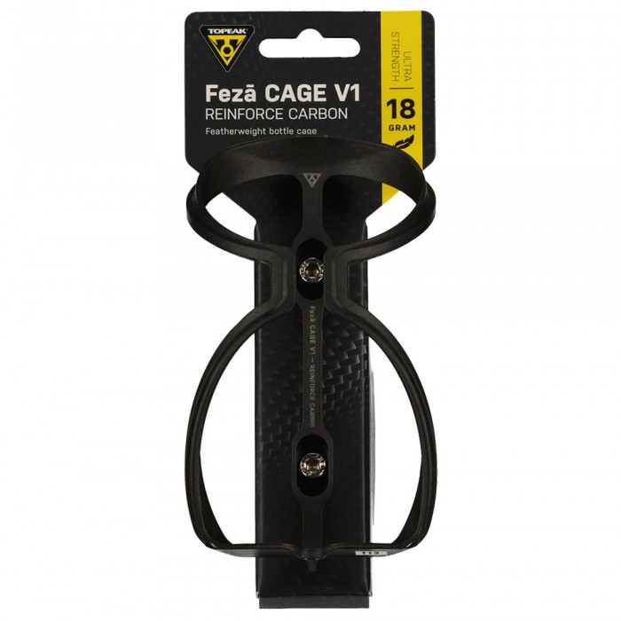 [해외]토픽 Feza V1 Reinforca Carbon 물병 홀더 1140394598 Black