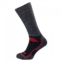 [해외]HI-TEC Wooli 양말 4140344653 Black / Dark Grey / Red