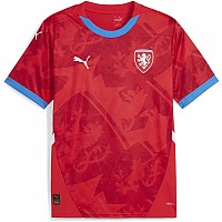 [해외]푸마 Czech Republic 23/24 Home 반팔 티셔츠 3140130700 For All Time Red / Fast Red