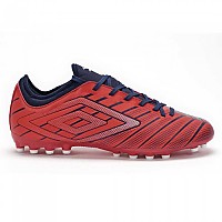 [해외]엄브로 Velocita Elixir League AG 축구화 3140515568 Rococco Red / White / Estate Blue