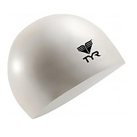 [해외]티어 Solid Latex Cap White 수영 모자 6554639 White