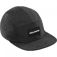 [해외]살로몬 Five Panel 모자 4141140117 Deep Black