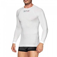 [해외]SIXS TS2 compression 긴팔 베이스 레이어 1141177014 White Carbon