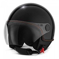 [해외]PIAGGIO Vespa Visor 4.0 오픈 페이스 헬멧 9141112888 Black