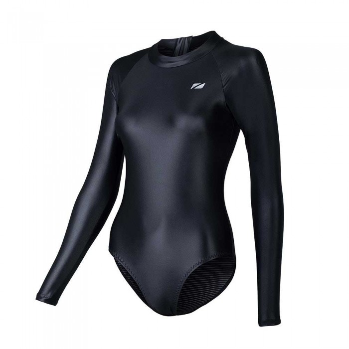 [해외]ZONE3 OWS Ti+ 써멀 High Neck long sleeve swimsuit 6140476559 Black