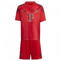 [해외]아디다스 FC Bayern Munich 24/25 Home 주니어 세트 3141013547 Red