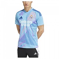 [해외]아디다스 Real Madrid 24/25 골키퍼 Home 반팔 티셔츠 3141050555 Semi Blue Burst