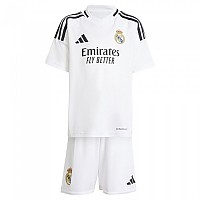 [해외]아디다스 Real Madrid 24/25 Home 주니어 세트 3141112529 White