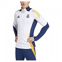 [해외]아디다스 Real Madrid 24/25 Tiro Competition 훈련 하프 지퍼 스웨트셔츠 3141125909 White / Team Navy Blue 2 / Crew Orange