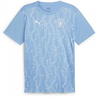 [해외]푸마 Manchester City FC 경기 전 반팔 티셔츠 3140940189 Team Light Blue / White