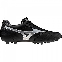 [해외]미즈노 Morelia II Pro AG 축구화 3141103246 Black / Galaxy Silver / Dark Shadow