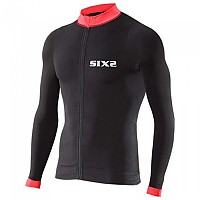 [해외]SIXS BIKE4 STRIPES long sleeve compression 긴팔 베이스 레이어 7141176933 Black / Red