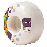 [해외]MOSAIC COMPANY Rutor CS 51 mm 스케이트 바퀴 14140537784 White