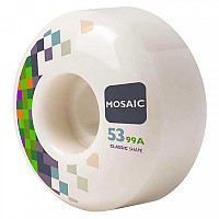 [해외]MOSAIC COMPANY Rutor CS 53 mm 스케이트 바퀴 14140537786 White