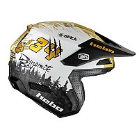 [해외]HEBO Zone Pro Toni Bou Ltd. Edition 34 오픈 페이스 헬멧 9141237045 White / Black