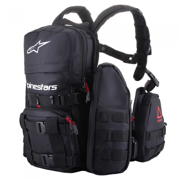 [해외]알파인스타 Techdura Tactical Pack 배낭 9139838658 Black / White