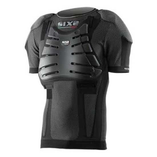 [해외]SIXS PRO TS1 반팔 보호 티셔츠 9141176976 Black Carbon