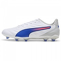 [해외]푸마 King Pro FG/AG 축구화 3140935377 White / Bluemazing / Flat Light Gray