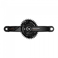 [해외]ROTOR Inspider Kapic Carbon CL55 Q34 파워미터가 장착된 크랭크 1140737022 Black