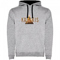 [해외]KRUSKIS Whenever Two-Colour 후드티 4141147043 Heather Grey / Black