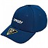 [해외]오클리 APPAREL 6 Panel Stretch Metallic 모자 4140222860 Team Navy