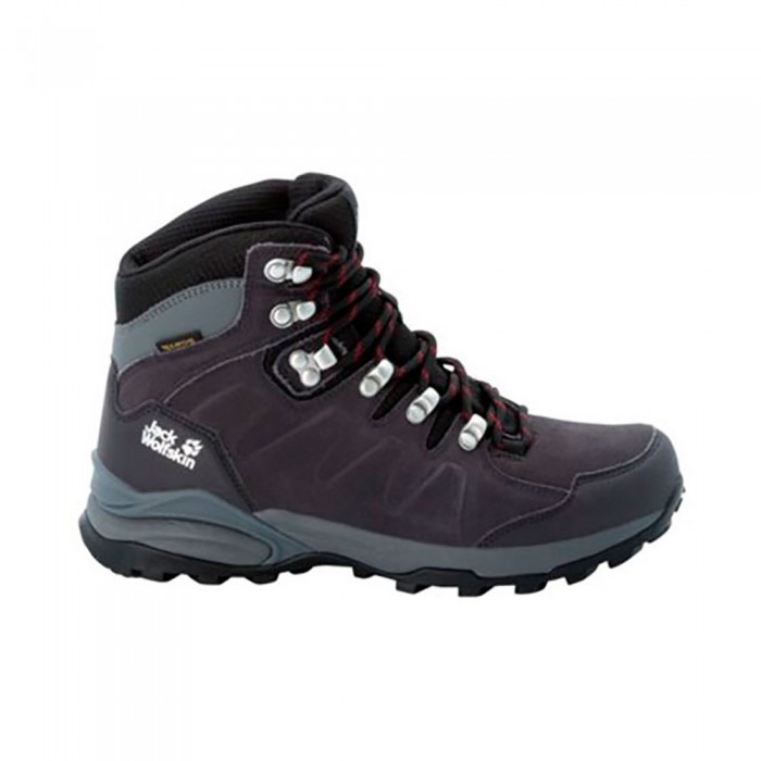 [해외]잭울프스킨 Refugio Texapore Mid 등산화 4141321251 Dark Steel / Purple