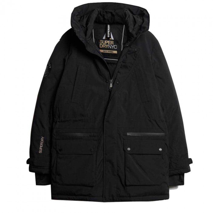 [해외]슈퍼드라이 City Padded 자켓 141110231 Black