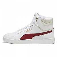 [해외]푸마 Shuffle Mid 운동화 140935568 White / Intense Red / Vapor Gray