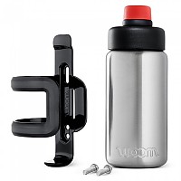 [해외]WOOM Glug Stainless Steel 물병 500ml 1141318810 Silver / Black