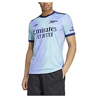 [해외]아디다스 Arsenal FC 24/25 3 Stripes 반팔 티셔츠 3141015842 Clear Aqua / Light Flash Purple