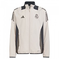 [해외]아디다스 Real Madrid 24/25 Competition 프레젠테이션 주니어 트레이닝 자켓 3141112535 Putty Mauve / Dark Grey / Charcoal