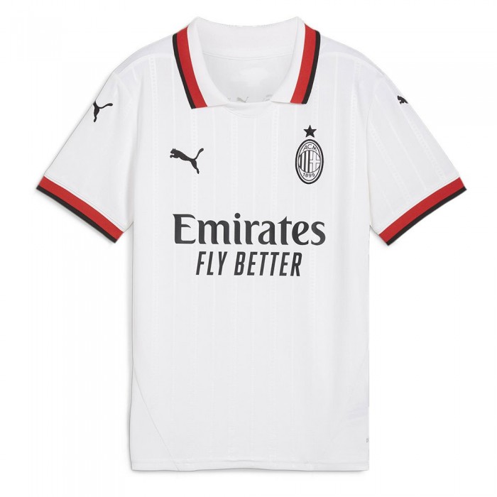 [해외]푸마 AC Milan Away 주니어 반팔 티셔츠 3140939298 White