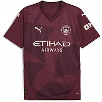 [해외]푸마 Manchester City FC Third 반팔 티셔츠 3140940195 Dark Jasper