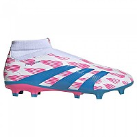 [해외]아디다스 Predator League Laceless FG 축구화 3141105315 Ftwr White / Solar Blue / Solar Pink